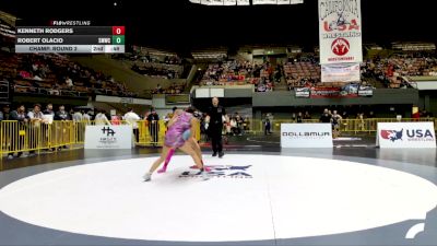 Junior Girls - 105 lbs Cons. Round 1 - Brooklyn Mountjoy, Golden Tribe Wrestling vs Alissa Martinez, Bakersfield High School Wrestling