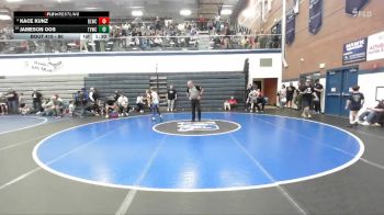 80 lbs Champ. Round 2 - Jameson Oos, Treasure Valley Wrestling Club vs Kace Kunz, Bear Lake Wrestling Club