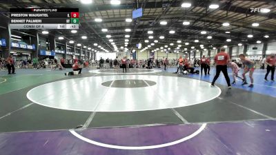 120 lbs Consi Of 4 - Preston Waughtel, IL vs Bennet Palmeri, NY