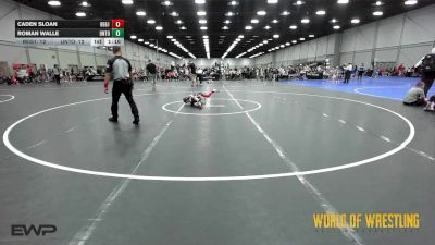 52 lbs Quarterfinal - Caden Sloan, Regulators 9U 1 vs Roman Walle, Untouchables 9U