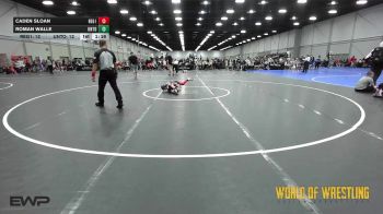 52 lbs Quarterfinal - Caden Sloan, Regulators 9U 1 vs Roman Walle, Untouchables 9U