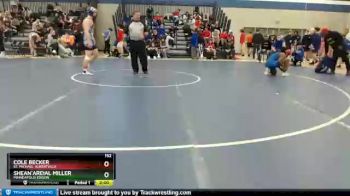 152 lbs Champ. Round 2 - Cole Becker, St. Michael-Albertville vs Shean`Areial Miller, Minneapolis Edison