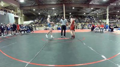 144 lbs Quarterfinal - Matthew Ellis, White Pine vs Jeffrey Elerick, Pershing County