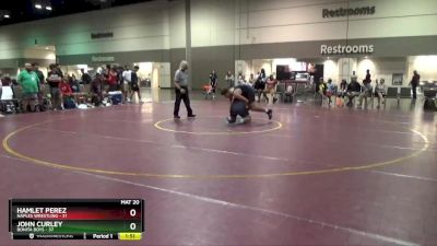 285 lbs Placement Matches (16 Team) - John Curley, Bonita Boys vs Hamlet Perez, Naples Wrestling