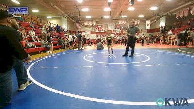 64-67 lbs Quarterfinal - Sawyer Simpson, Salina Wrestling Club vs Carver Kirby, Jay Wrestling Club