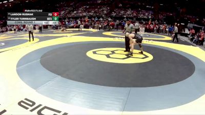 D2-120 lbs Cons. Round 1 - Landon Rusnak, Perry vs Tyler Turnbaugh, Ontario