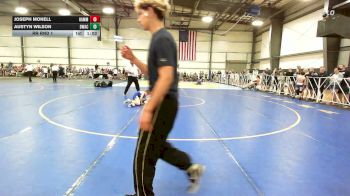 80 lbs Rr Rnd 1 - Joseph Monell, Hammers - MS vs Austyn Wilson, Donahue Wrestling Academy - MS