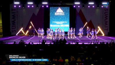 Doral Broncos - Broncos SILVER [2025 L3.1 Performance Rec - 10-18Y (NON) - Large Day 1] 2025 The Recreational Summit