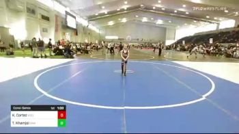 130 lbs Consolation - Katrina Cortez, Xcel Wc vs Taydem Khamjoi, Swamp Monsters