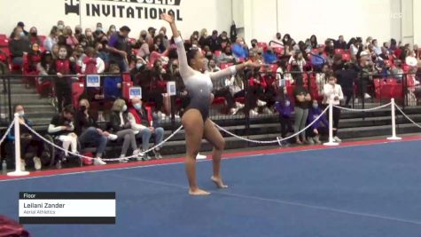 Leilani Zander - Floor, Aerial Athletics - 2021 Region 3 Women's Championships