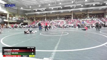 110 lbs Champ. Round 2 - Dominick Turner, STL Warrior vs Vincent Nelson, Trailblazer