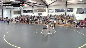 149 lbs Cons. Round 1 - Blayne Powers, Manchester vs Lincoln Rose, Manchester