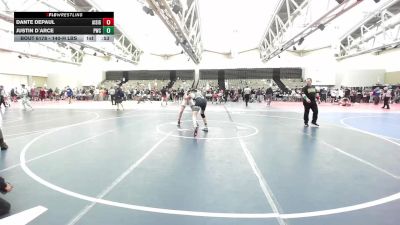 140-H lbs Consi Of 4 - Dante DePaul, All I See Is Gold Academy vs Justin D`Arce, Prime Wrestling Club