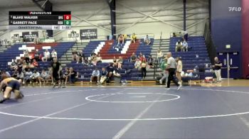 149 lbs Quarterfinal - Blake Walker, Brewton-Parker (ga) vs Garrett Pace, Reinhardt University (ga)