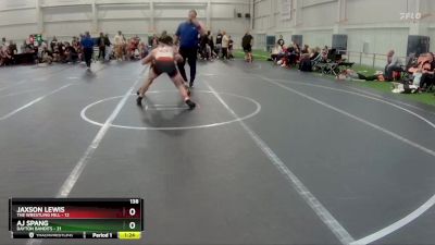 138 lbs Round 1 (4 Team) - Jaxson Lewis, The Wrestling Mill vs AJ Spang, Dayton Bandits