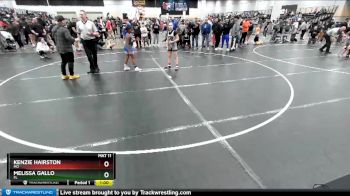 97-111 lbs Round 1 - Melissa Gallo, FL vs Kenzie Hairston, MO