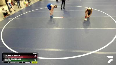 165 lbs Cons. Round 2 - Tucker Johnson, West Central Wrestling Club vs Dylan Buchanan, Minnesota