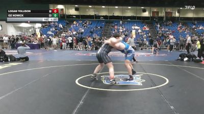 285 lbs Round Of 16 - Logan Tollison, MI vs Oz Nowick, CO