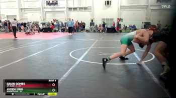 165 lbs Round 2 (10 Team) - Ayden King, Barnesville vs Gavin Gomes, GT Alien - 1