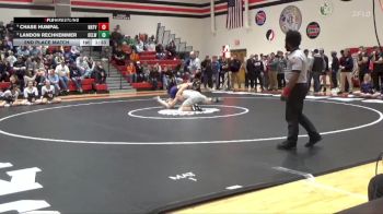 165 lbs 2nd Place Match - Chase Humpal, NH/TV vs Landon Rechkemmer, Oelwein