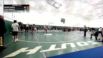 132 lbs Cons. Round 4 - Ronnie Quiroa, Warren vs Colin Ornelas, Long Beach Poly