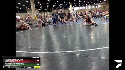 165 lbs Semis (4 Team) - Harrison Caputo, BHWC/Duval Elite vs Marcello Martino, Alabama Elite Gold