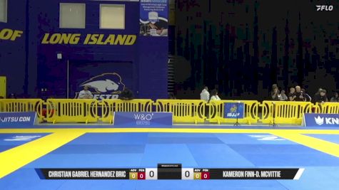 Kameron Finn-D. McVittie vs Christian Gabriel Hernandez Bric 2025 Pan IBJJF Jiu-Jitsu No-Gi Championship