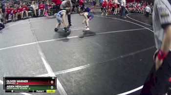 55 lbs Round 5 (6 Team) - Oliver Warner, Kentucky vs Aiden Mehlhaff, South Dakota Thunder