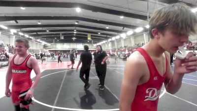 137 kg Semifinal - Marshal Wickstrom, Dolores Bears vs Ryder Martyn, Durango WC