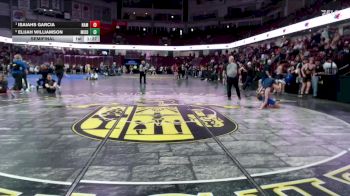 106 lbs Semifinal - Isaiahs Garcia, Nampa vs Elijah Williamson, Middleton