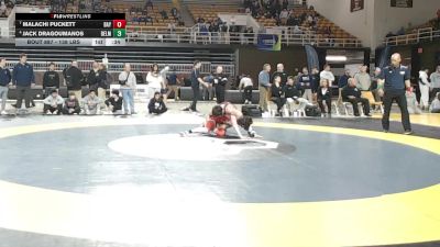 138 lbs Consolation - Malachi Puckett, Baylor School vs Jack Dragoumanos, Belmont Hill School