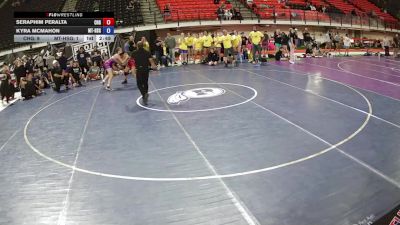 120 lbs Seraphim Peralta, California HS Girls vs Kyra McMahon, Montana HS Girls