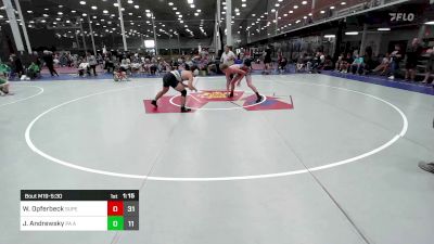 162 lbs Rr Rnd 3 - Wyatt Opferbeck, Superior Elite vs Joel Andrewsky, PA Alliance Blue