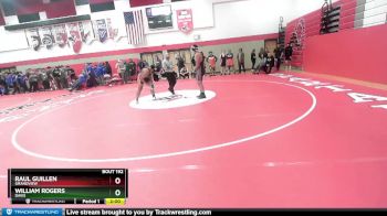 215 lbs Champ. Round 2 - Raul Guillen, Grandview vs William Rogers, Davis