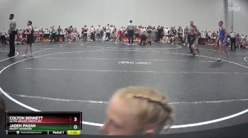 85 lbs Cons. Round 2 - Jaden Pagan, Mighty Warriors vs Colton Bennett, LG PAL Braves Wrestling