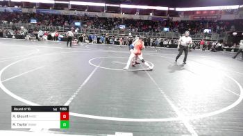 126.8-133.7 lbs Round Of 16 - Reese Blount, Mascoutah High School vs Reece Taylor, Shawnee Heights