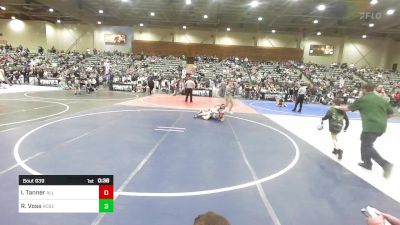 102 lbs Consi Of 8 #1 - Ike Tanner, All In Wr Acd vs Ryker Voss, Roseburg Mat Club