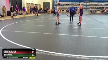 106 lbs Cons. Semi - Eli Hogg, St. Mary`s Ryken vs Tristin Aujla, Archbishop Spalding