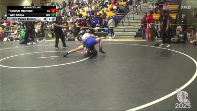 112 lbs 3rd Place Match - Colton Meixner, USA Gold vs Ace Soria, Outlaws Wrestling Club