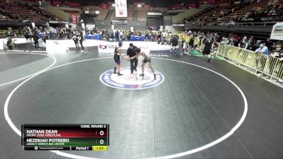 119 lbs Cons. Round 2 - Hezekiah Potrero, Legacy Wrestling Center vs Nathan Dean, Pacific Edge Wrestling