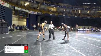 197 lbs Consolation - Roderick Davis, Gardner Webb vs Paul Carson, Appalachian State