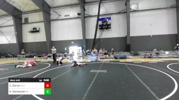 74 lbs 3rd Place - Cree Garza, Inland Northwest Training Center vs Kneeland Senescall, Big Cat Wrestling