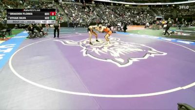 150-2A Quarterfinal - Ethan Silva, Hayden vs Braeden Flores, North Fork High School