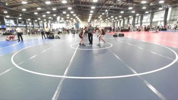 112 lbs Consi Of 32 #1 - Cecil Horton, GA vs Brielle Lucero, NM