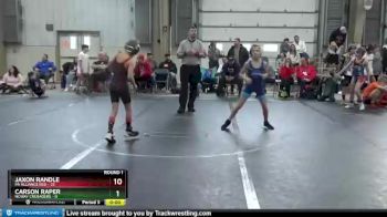 72 lbs Round 1 (8 Team) - AJ Kane, PA Alliance Red vs Ayden Bryson, NCWAY Crusaders
