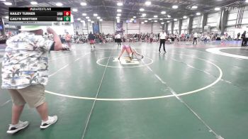 120 lbs Rr Rnd 1 - Hailey Turner, 5forty Lady Brawlers II vs Cailyn Whittier, Team RJN Green