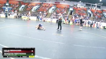 65 lbs Cons. Round 3 - Remington Pierzynowski, Massa Wrestling Club vs Nolan Bergmooser, Brighton