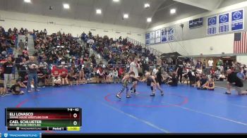 62 lbs Cons. Semi - Cael Schlueter, Rough House Wrestling vs Eli Lovasco, Savage House Wrestling Club
