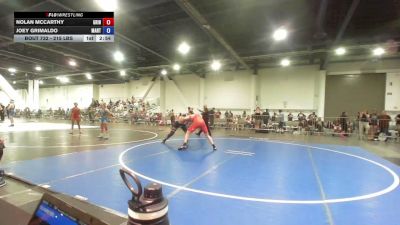 215 lbs Rr Rnd 3 - Nolan McCarthy, Grindhouse WC vs Joey Grimaldo, Manti WC