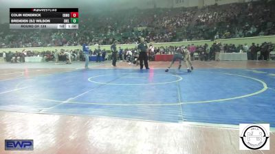 118 lbs Round Of 128 - Colin Kendrick, Edmond Memorial vs Brenden (Sj) Wilson, Shelton Wrestling Academy